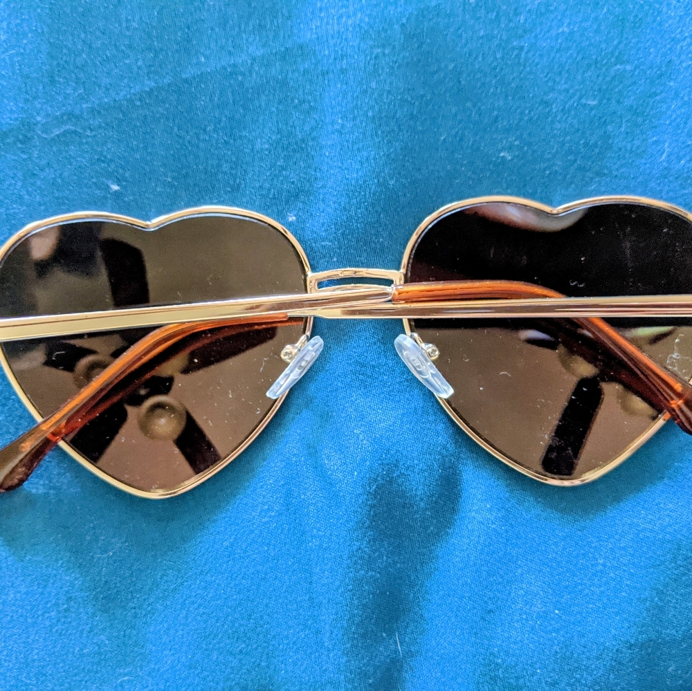 Heart shaped sunglasses